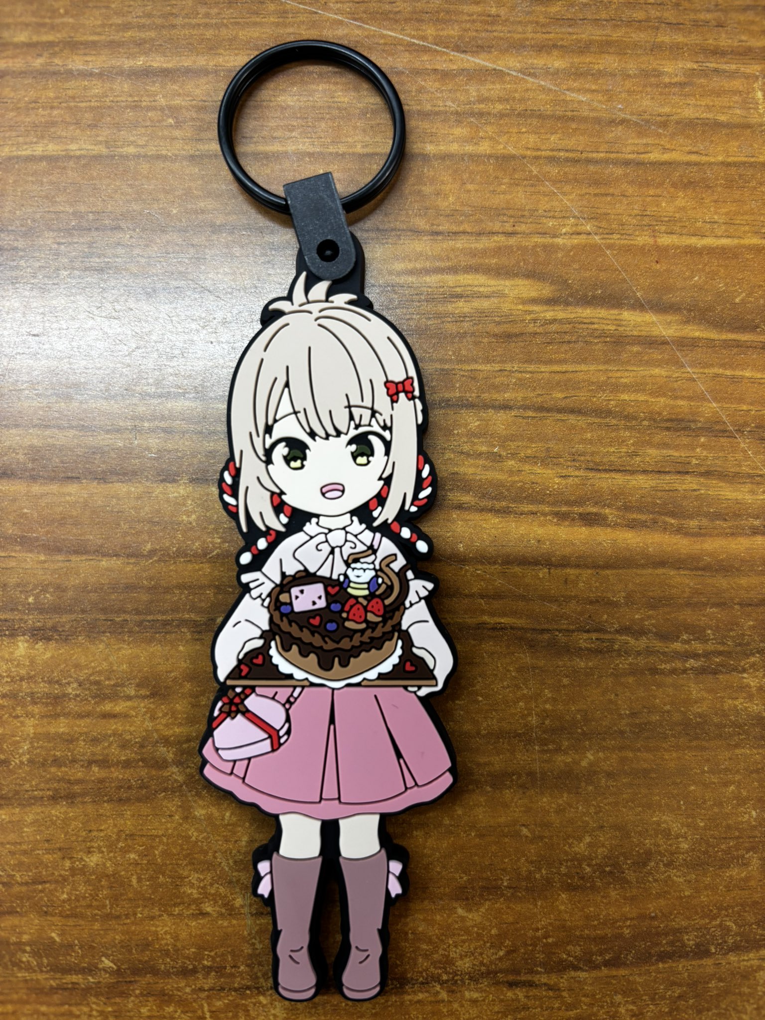 真尋ちゃん誕生日ラバーキーホルダー